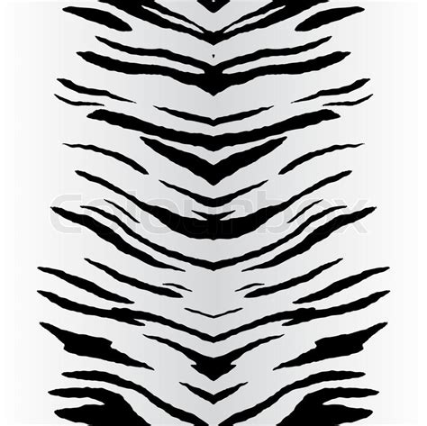 Zebra Stripe Pattern That Tiles Stock Vector Colourbox