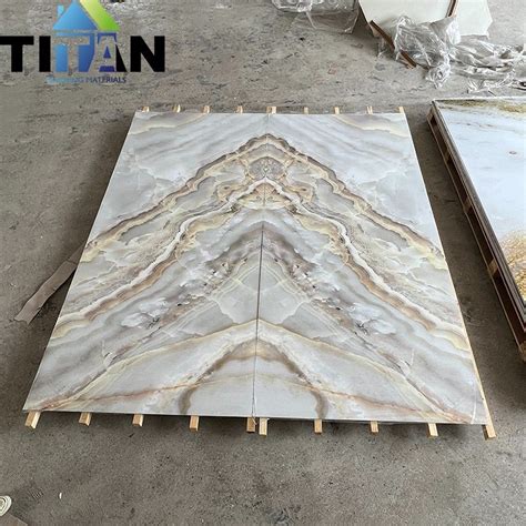 High Glossy Uv Marble Grain Sheet Pvc Wall Marble Panel Board China