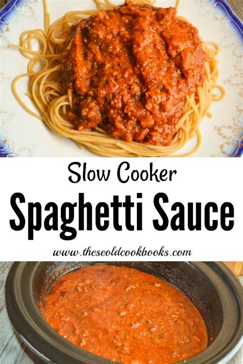 Slow Cooker Spaghetti Sauce Recipe Using Ground Beef And