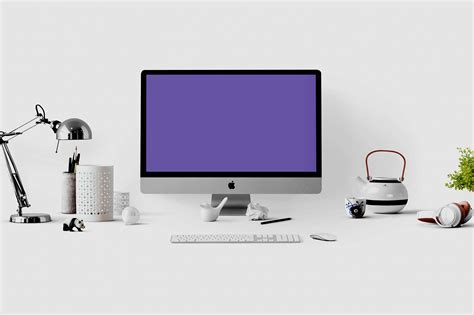 Download Free Apple iMac Mockup (PSD)