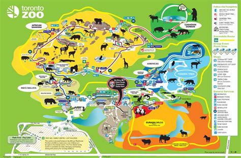 Последние твиты от the toronto zoo (@thetorontozoo). Toronto Zoo Map. Example of: Navigation | Zoo map, Toronto ...
