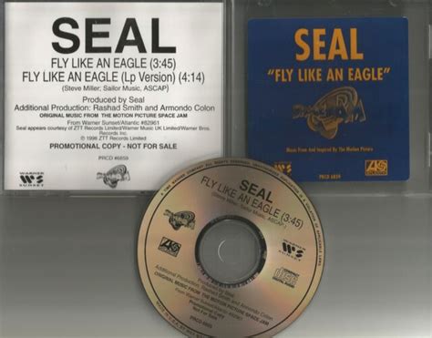 Seal Fly Like An Eagle W Rare Edit Promo Dj Cd Single Space Jam Steve