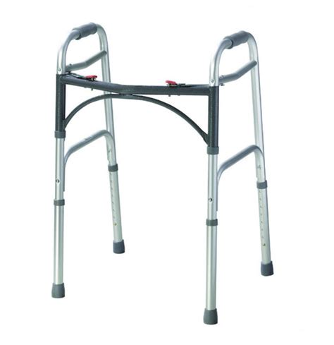 Folding Walking Zimmer Frame Without Wheels Ability Superstore