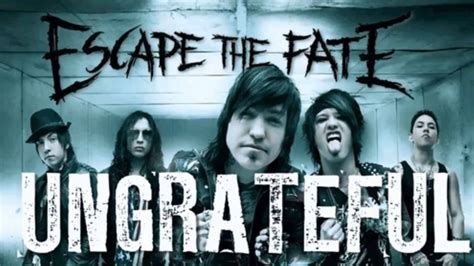 Escape The Fate Ungrateful Guitar Backing Track Without Vocals
