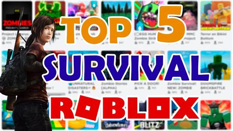 Los Mejores Juegos De Supervivencia En Roblox Top 5 Youtube