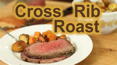 Place the meat in a shallow roasting pan. Crock Pot Cross Rib Roast Boneless : Slow Cooker Beef ...