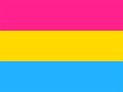 Colors are magenta, yellow, and cyan, representing attraction to men, women, and. Flag Pansexuality Pansexual Pride · Free image on Pixabay