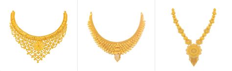 Latest Lalitha Jewellery Gold Necklace Designs With Price