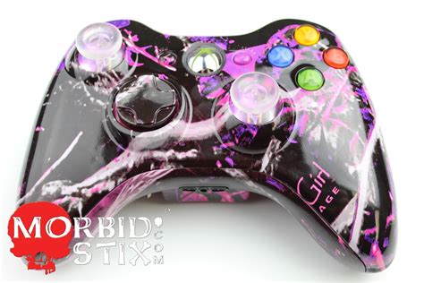 Custom Muddy Girl Lit Xbox 360 Controller 8 Morbidstix Gallery Since 2007