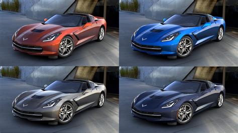 Four Paint Colors Discontinued For The 2016 Corvette Corvette Action