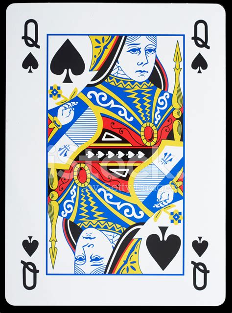 Queen Of Spades Stock Photo Royalty Free Freeimages