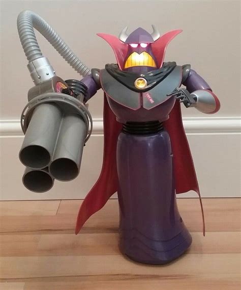 Disney Store Toy Story Zurg Talking Action Figure Lights Up In