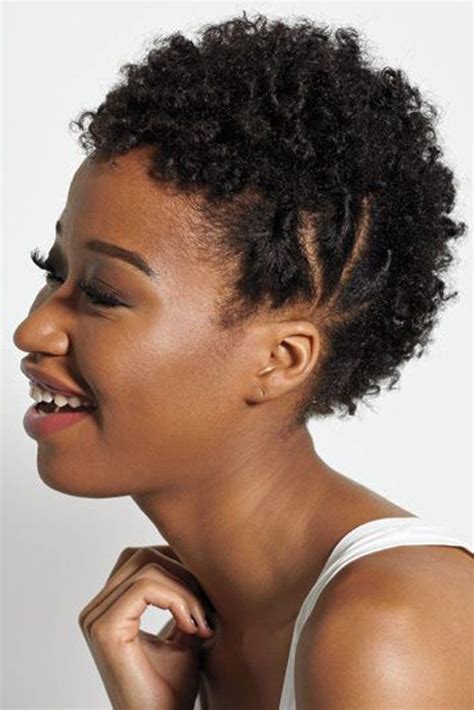 Short And Sassy Natural Hairstyles For Afro American Women See More