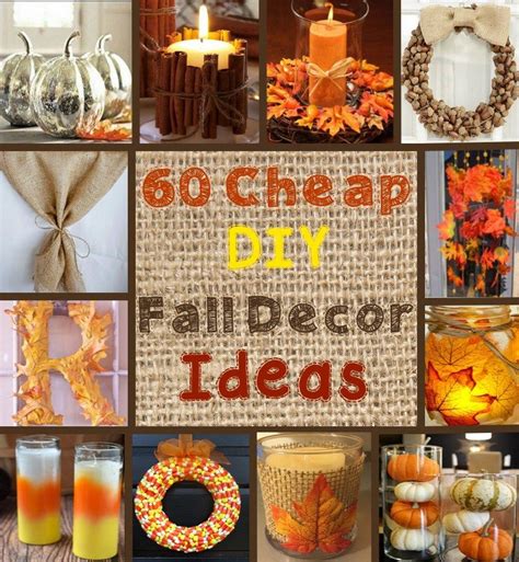 100 Cheap And Easy Diy Fall Decor Ideas For 2021 Easy Fall Decor