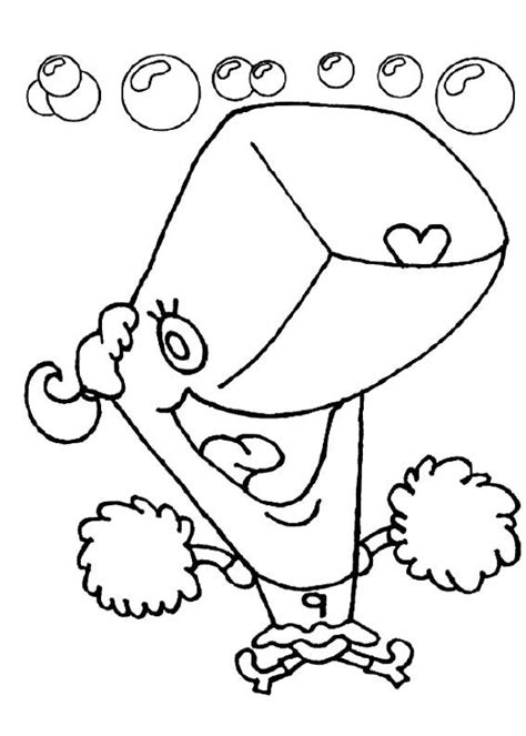 Pearl Coloring Page Coloring Pages Spongebob Coloring Color