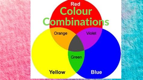 How To Combine Primary Colours Diy At Home Youtube