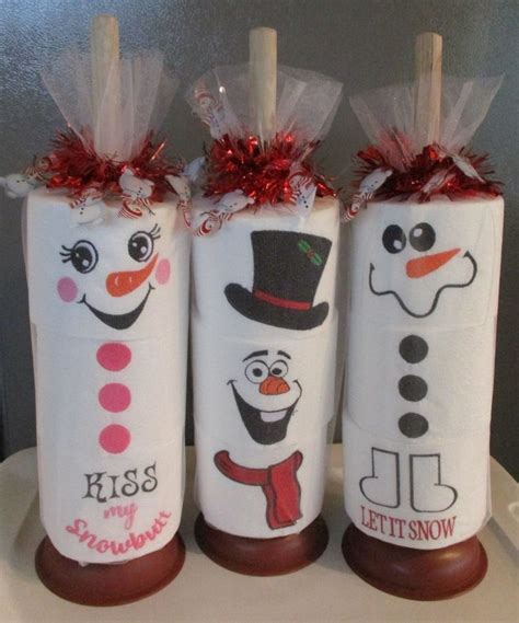Snowman Toilet Paper Etsy Christmas Crafts Snowman Holiday Crafts