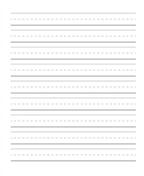 Free handwriting and copywork pages by guesthollow.com. 28+ Printable Lined Paper Templates | Free & Premium Templates