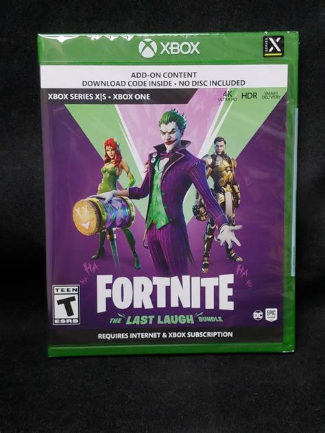 Fortnite The Last Laugh Bundle No Disc Version Xbox Onexbox Series