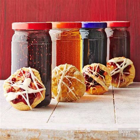 Arrange the cookies on the prepared baking trays and, using the smaller cutter, stamp out smaller stars from the middle of each biscuit. Jelly-of-the-Month Cookies | Recipe | Cookies recipes ...