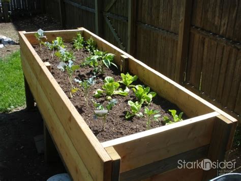 Diy Project Vegetable Planter Box Plans Photos Stark
