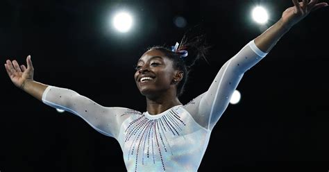 Simone Biles 2019 Gymnastics Star Wins Fifth All Around World Title At