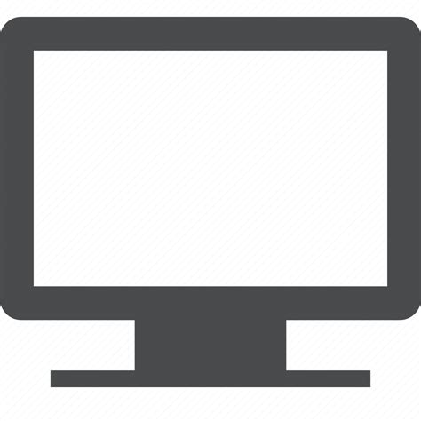 Computer Display Desktop Monitor Pc Screen Technology Icon