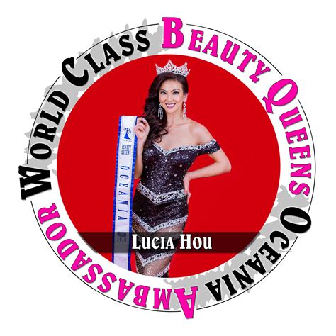 World Class Beauty Queens Oceania Ambassador 2018 Lucia Hou