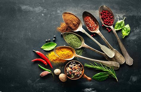 Hd Wallpaper Assorted Spices Food Food And Drink Freshness Healthy
