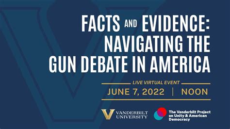 Facts And Evidence Navigating The Gun Debate In America Youtube