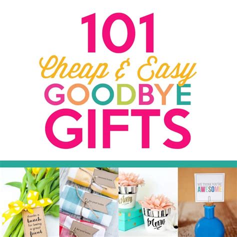 There are a variety of cardholders and many other gifts to pick. 101 Cheap & Easy Goodbye Gifts - The Dating Divas