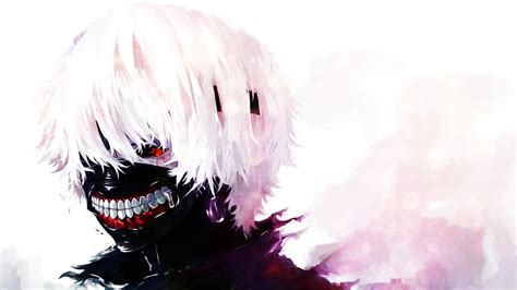 White Haired Anime Character Anime Kaneki Ken Tokyo Ghoul Hd