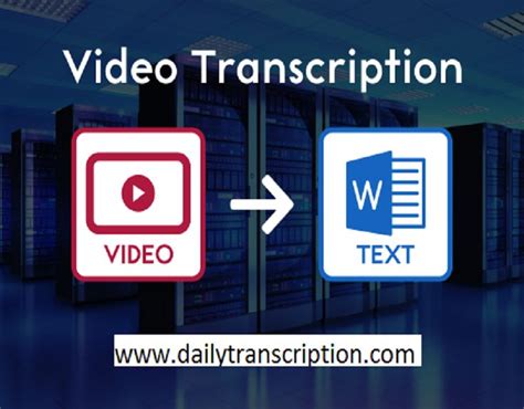 Video Transcription Services Transcription And Translation