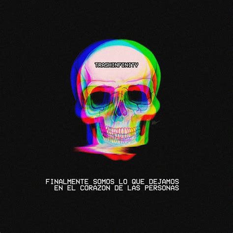 A Colorful Skull On A Black Background With The Words Finalment Somos