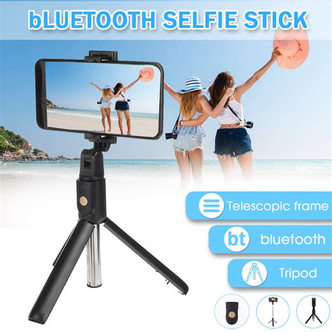 K07 Mini Bluetooth Remote Control Selfie Stick Extendable Tripod Phone Holder Sale