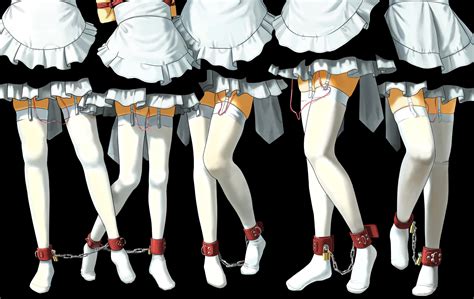 Itou Tatsuya Original White Legwear 5girls Bdsm Bondage Bound