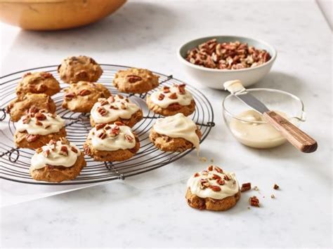 Pumpkin Pecan Softies With Maple Icing Recipe Food Network