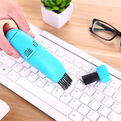 Mini Computer Vacuum Usb Keyboard Cleaner Pc Laptop Brush Dust Cleaning
