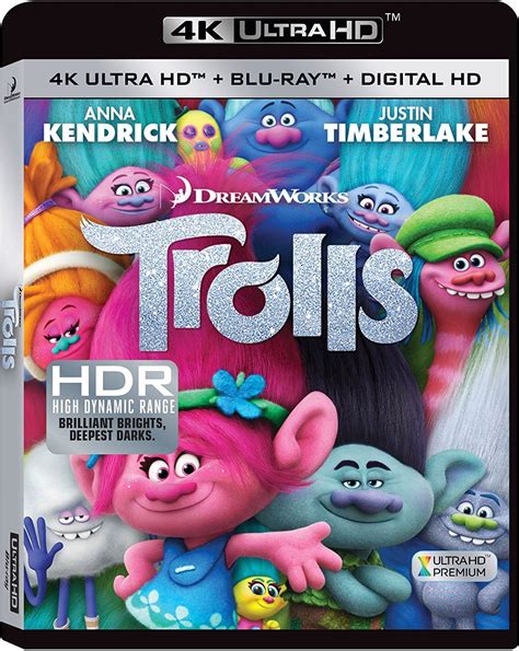 Trolls 4k Ultra Hd Blu Ray