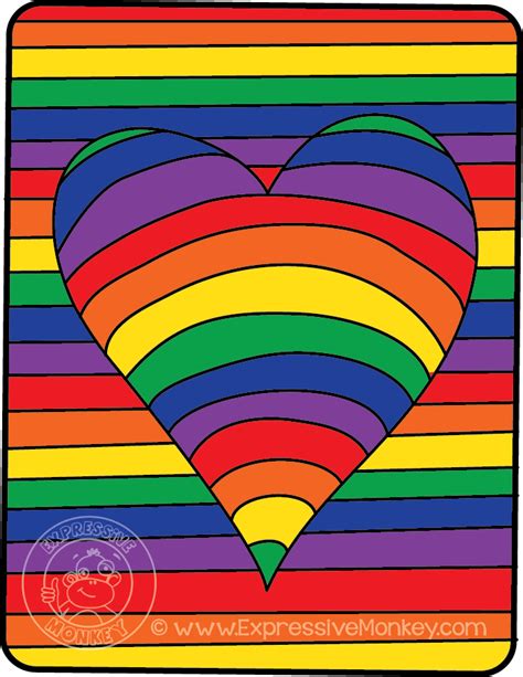 Color Theory For Op Art Lovers Op Art Lessons Valentine Art