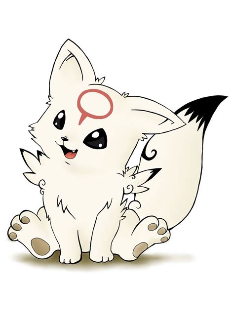 Image Chibi Ookami From The Video Game Chibi Anime