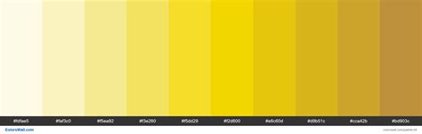 Trello Yellow Colors Palette Colorswall