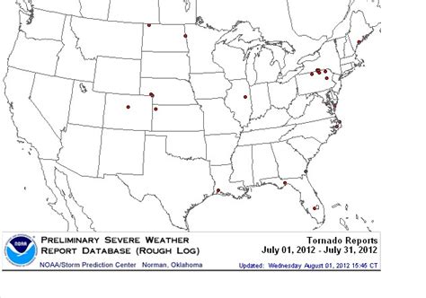 Fewest July Tornadoes On Record Real Climate Science