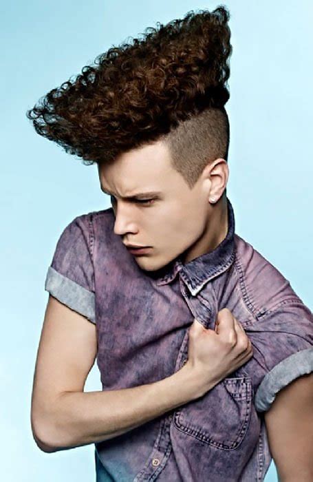 how to style a perm male 18 sexy modern male loose and wavy undercut perm hairstyles [2023