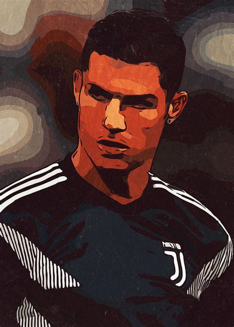 Cristiano Ronaldo Artwork Painting By Taoteching Art