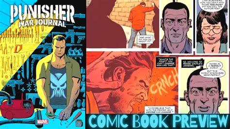 Comic Preview Punisher War Journal Base 1 Marvel Comics Youtube