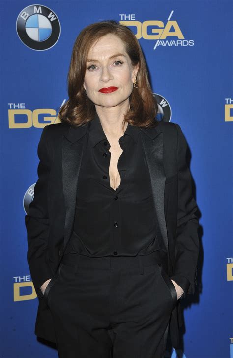 Isabelle anne madeleine huppert is a french actress. ISABELLE HUPPERT at 69th Annual Directors Guild of America ...