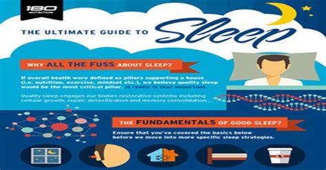 The Ultimate Guide To Sleep Infographic Infographics
