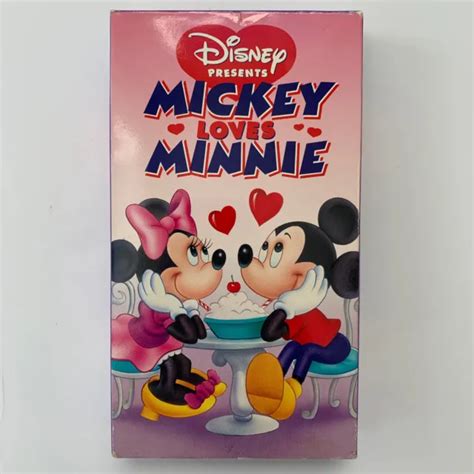 Walt Disney Home Video Mickey Loves Minnie Vhs 1996 25 Minutes Color 8 99 Picclick