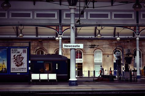 Newcastle Railway Station In Newcastle Upon Tyne
